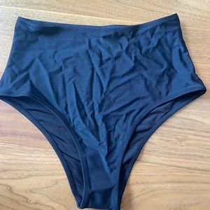 High waisted cheeky Aerie swim bottom